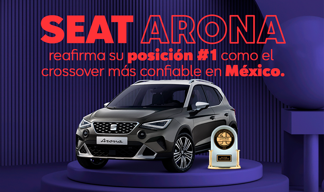 SEAT Arona reafirma su posición como el crossover más confiable en México