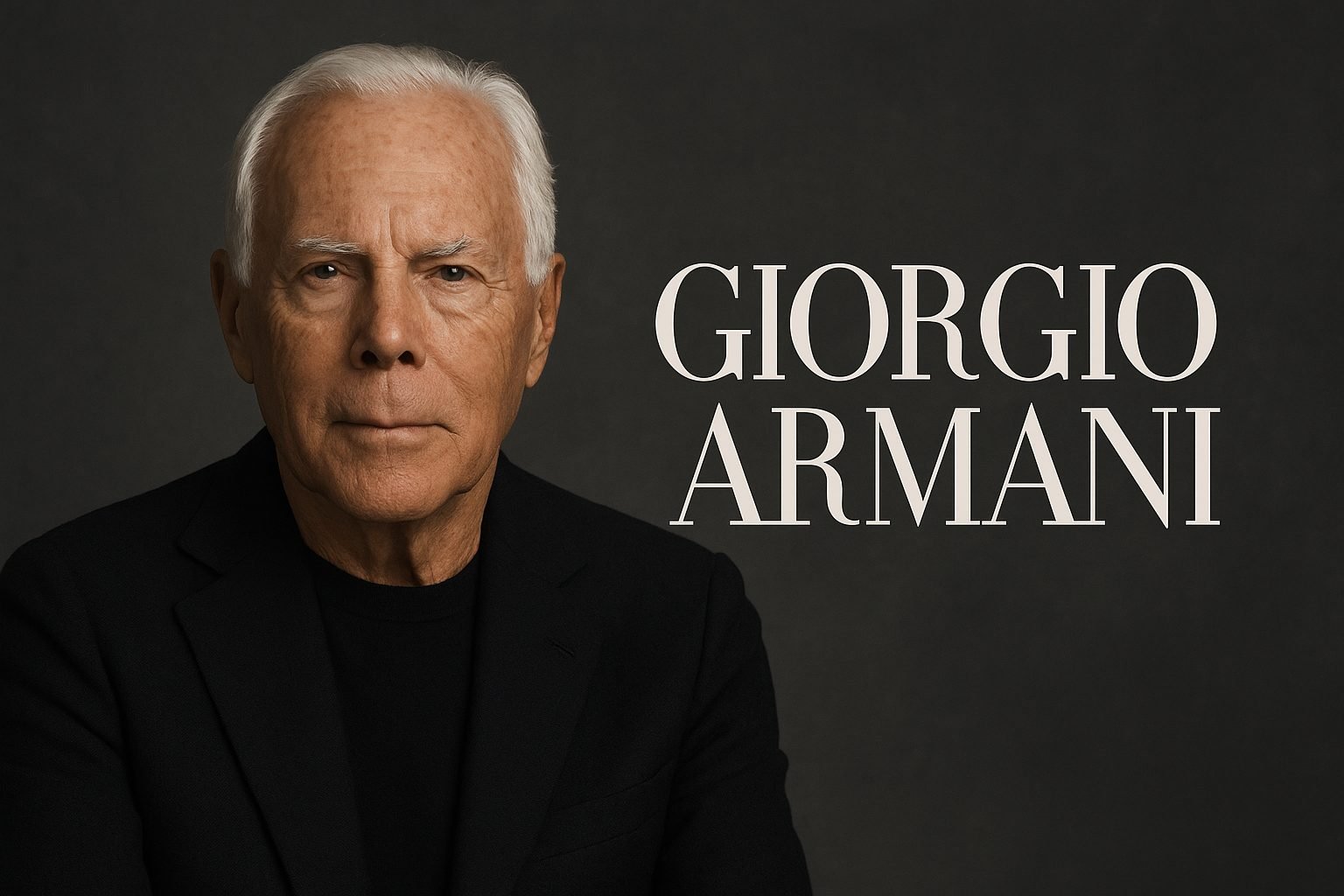 Retrato de Giorgio Armani tras su fallecimiento y su legado en la moda de lujo