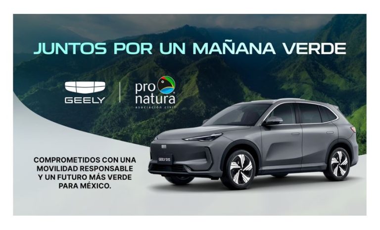 Geely reforestación Ajusco