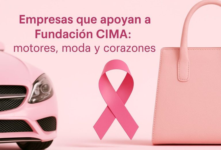 Motores, moda y corazones. Empresas apoyan a Fundación CIMA