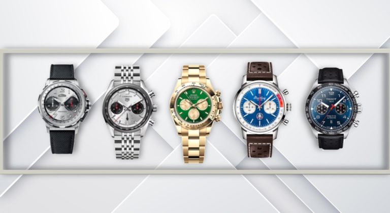 Velocidad y lujo, 5 relojes para amantes de autos.
