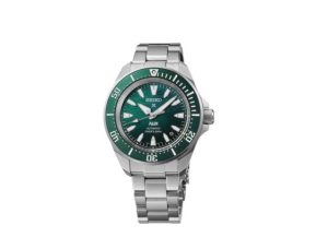 Carátula verde del Seiko SRPL53 inspirada en el mar
