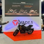 Yadea Keeness 2025 exhibida con nuevos colores durante EXPO MOTO CDMX