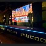 Vehículos super híbridos de Chirey, Jaecoo y Omoda durante presentación de avances 2025 y estrategia para 2026 en México.