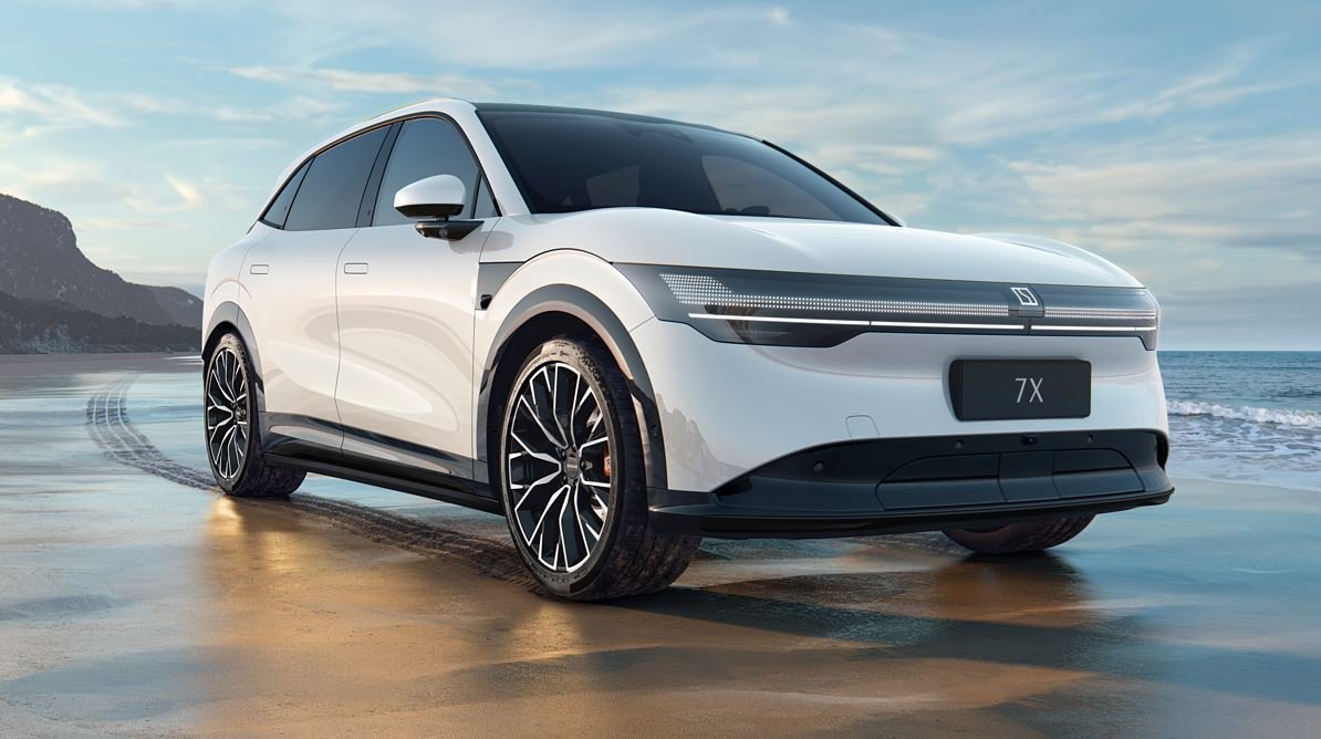 Zeekr 7X durante exhibición en México como uno de los autos eléctricos premium más vendidos