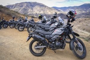 Hero Xpulse 200 4V rodando en caminos de sierra durante la Xpulse Xpedition 2026 en Oaxaca