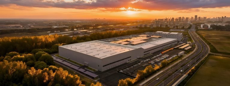 Centro de pruebas de seguridad vehicular de Geely con pistas de impacto y simulación avanzada en China