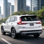 Honda CR-V 2026 circulando en entorno urbano moderno durante enero 2026 en México