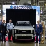Kia Telluride 2027 durante su producción en la planta de West Point, Georgia