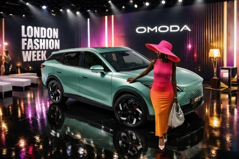 OMODA participa como socio principal del London Fashion Week con presencia de sus modelos híbridos SHS
