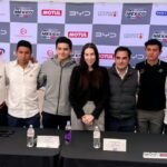 Presentación oficial de BYD como patrocinador de México Racing Cup 2026 junto a directivos y pilotos