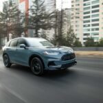 Honda HR-V 2026 durante pruebas de seguridad IIHS con impacto frontal