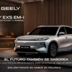 Vehículo Geely exhibido durante el festival gastronómico Sabor Es Polanco en Campo Marte