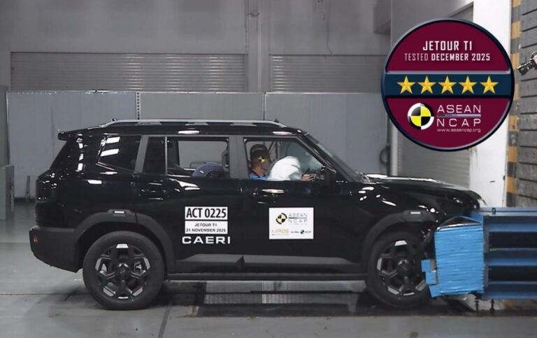 JETOUR T1 SUV con sistemas de seguridad avanzada y calificación cinco estrellas ASEAN NCAP