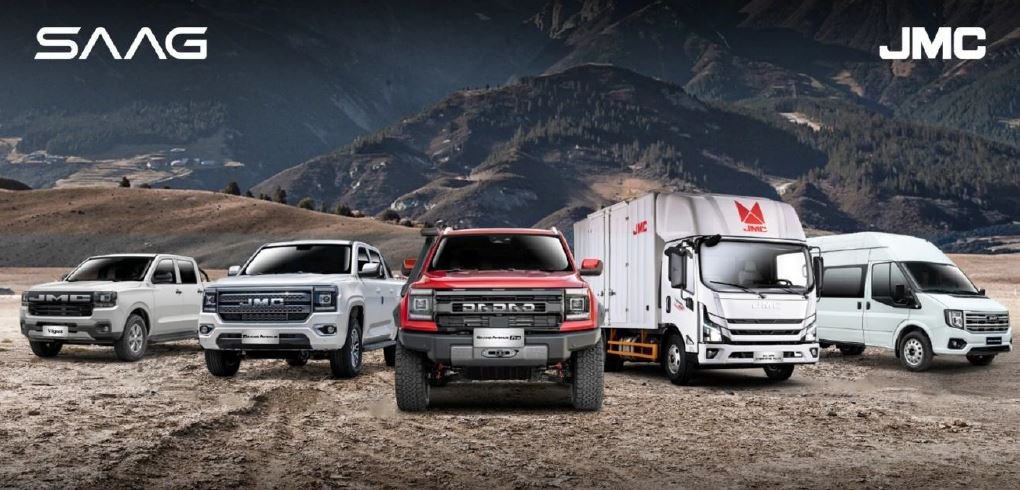 Modelos JMC New Vigus, Grand Avenue y vehículos comerciales en México