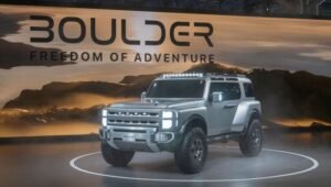 Hyundai Boulder Concept SUV robusto con enfoque off-road y llantas todoterreno