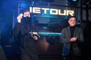 JETOUR T2 SUV todoterreno durante su lanzamiento en Polonia como parte de su expansión en Europa