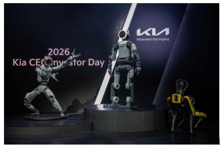 Presentación de Kia sobre su estrategia 2030 con enfoque en vehículos eléctricos e inversión global