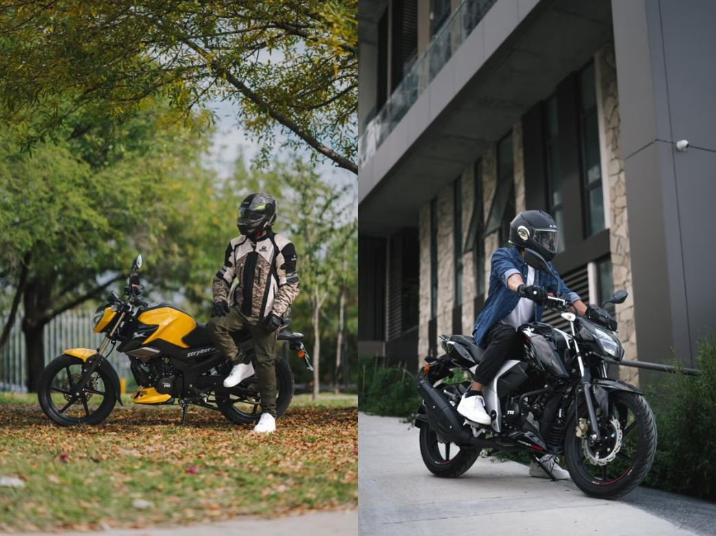 Motocicletas utilizadas para reparto en ciudad con tráfico urbano en México