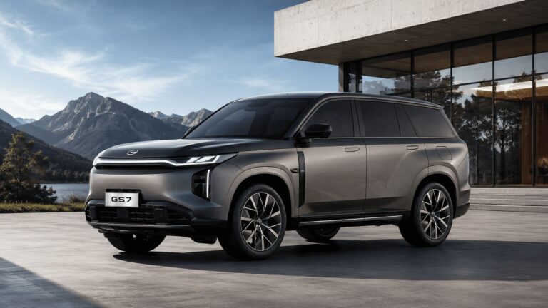 GAC GS7 PHEV híbrido enchufable durante su presentación para México