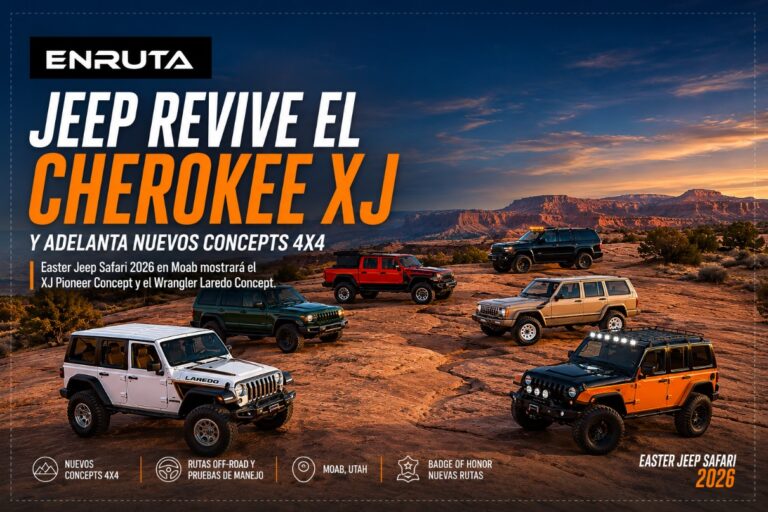 Jeep XJ Pioneer Concept inspirado en el Cherokee original durante Easter Jeep Safari 2026