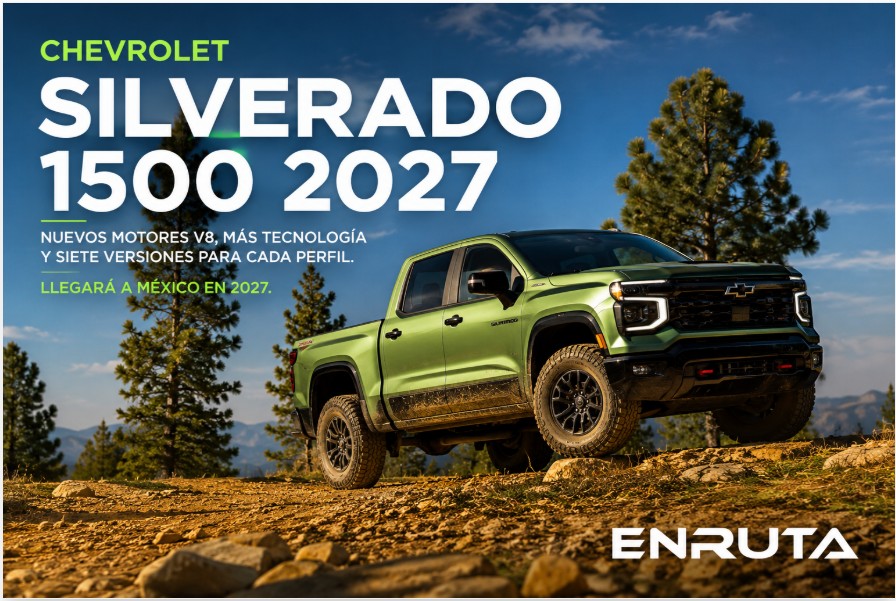 Chevrolet Silverado 1500 2027 en versiones Trail Boss, ZR2 y High Country