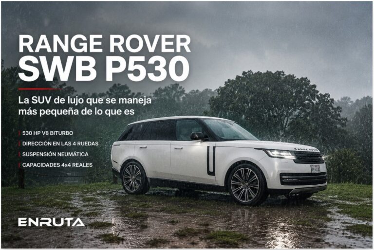 Range Rover SWB P530 2025 durante prueba de manejo en carretera