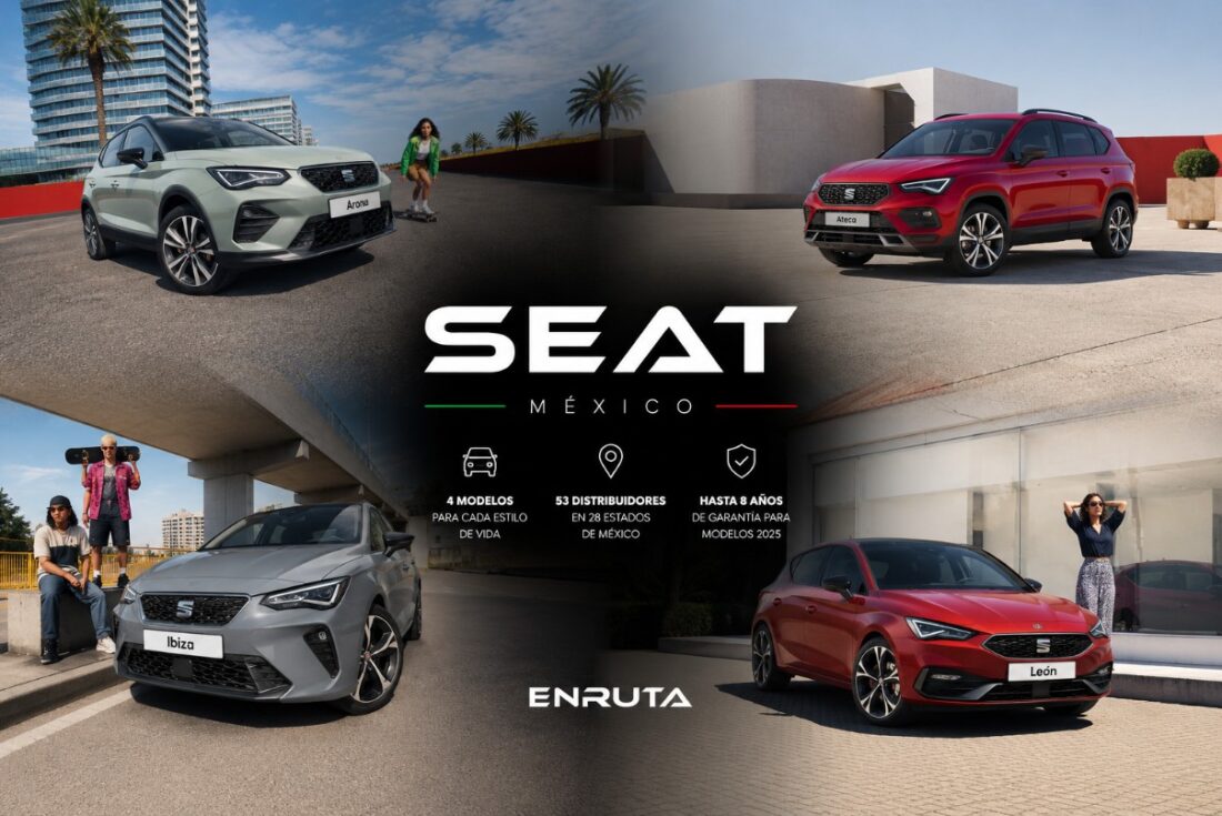 Modelos SEAT Ibiza, Arona, Ateca y León disponibles en México durante 2026