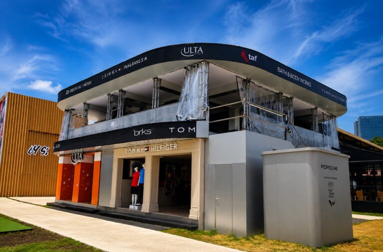 Espacio inmersivo de Ulta Beauty durante Campo Marte 26 Santander con experiencias de belleza, tecnología y tendencias.