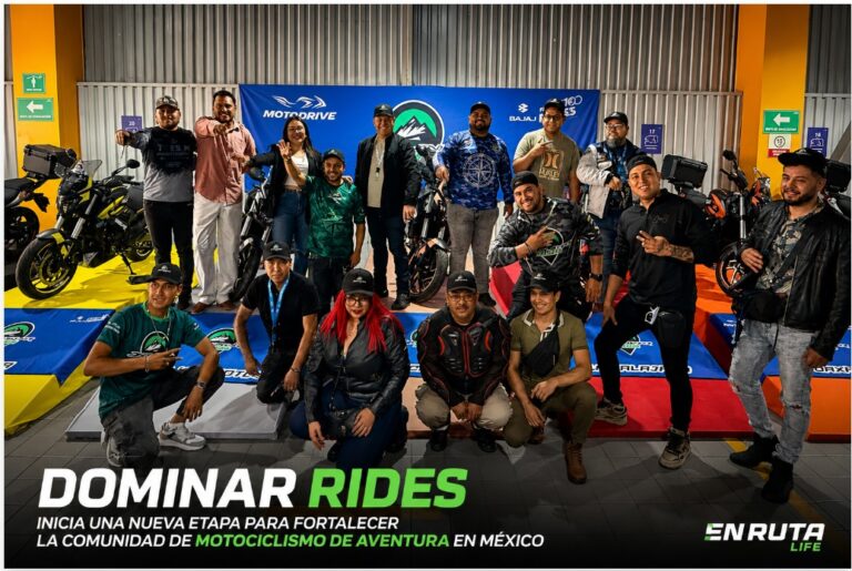 Dominar Rides fortalece la comunidad de motociclismo de aventura en México