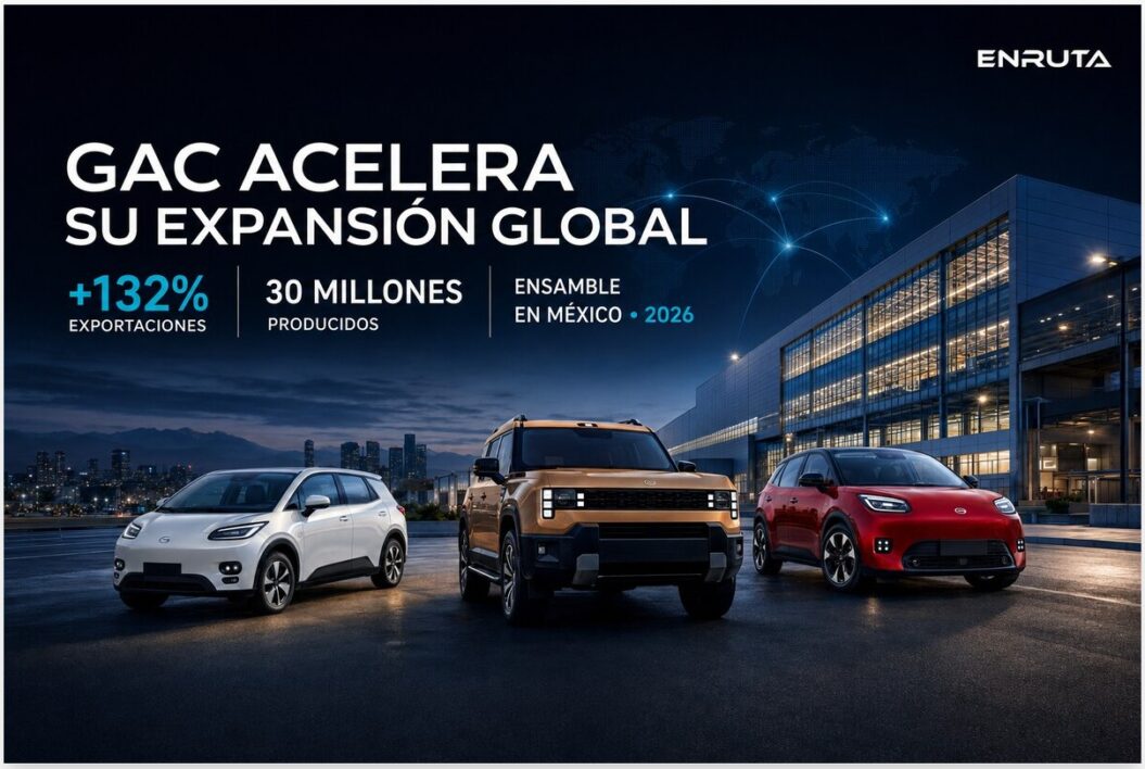Expansión global de GAC con 30 millones de vehículos fabricados y próxima operación de ensamble en México