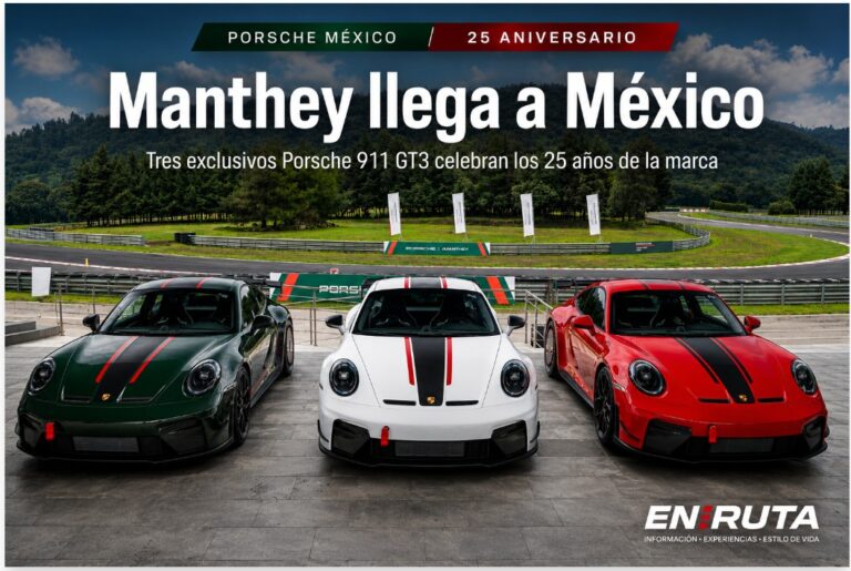 Kit Manthey en México instalado en un Porsche 911 GT3 edición especial