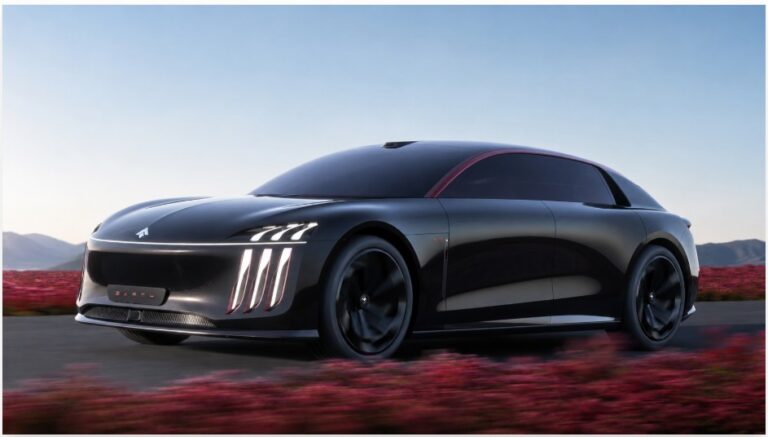 GAC HYPTEC EARTH Concept con carrocería shooting brake y diseño inspirado en formas naturales
