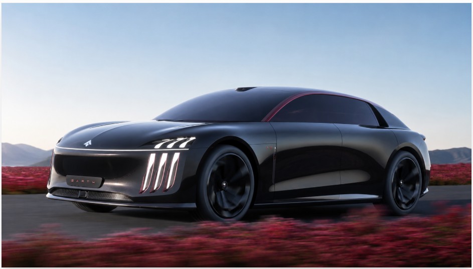GAC HYPTEC EARTH Concept con carrocería shooting brake y diseño inspirado en formas naturales
