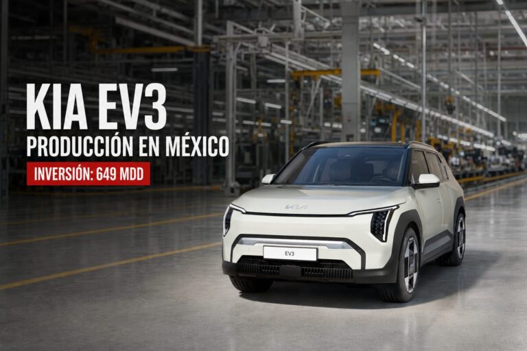 Kia EV3 en México inicia producción en la planta de Pesquería