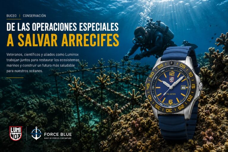 Luminox FORCE BLUE y misión de conservación de arrecifes en Florida