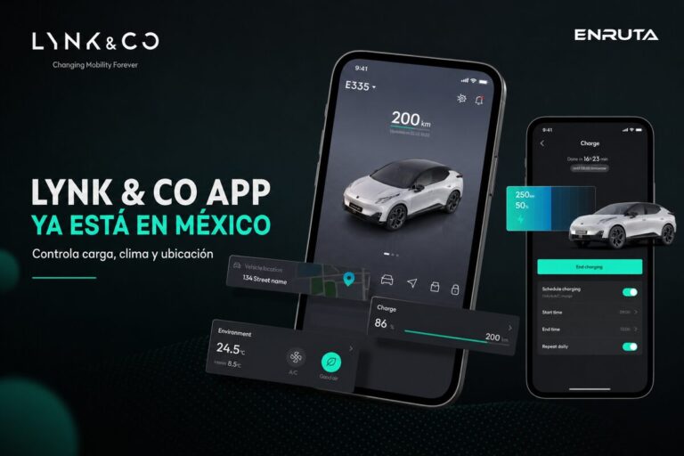 Lynk & Co App en México muestra funciones remotas desde un celular