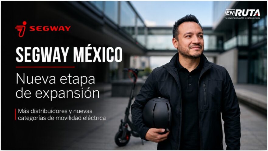 Scooters eléctricos Segway disponibles en México durante el anuncio de expansión comercial.