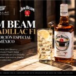 Botella de edición limitada Jim Beam y Cadillac Formula 1 Team