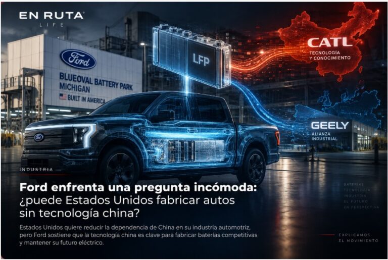 Ford enfrenta cuestionamientos en Estados Unidos por sus vínculos tecnológicos con CATL y Geely
