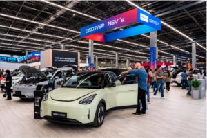 Stand de Geely durante Expo Auto Guadalajara 2026