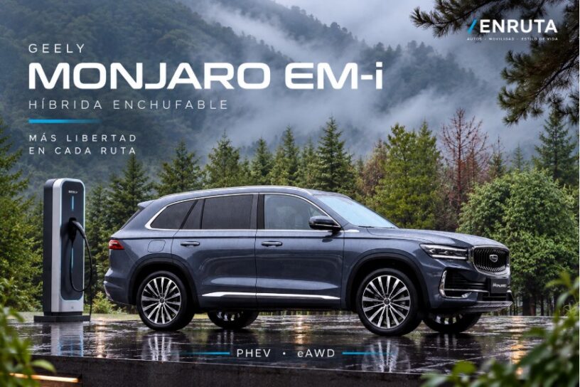 Geely Monjaro EM-i híbrida enchufable que llegará a México con tracción eAWD