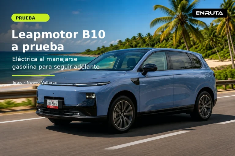 Leapmotor B10 en prueba de manejo rumbo a Nuevo Vallarta