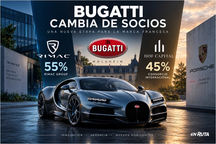 Bugatti y Rimac tras la venta de la participación de Porsche en Bugatti Rimac