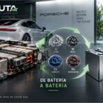 Materiales recuperados de baterías Porsche utilizados para fabricar nuevas celdas