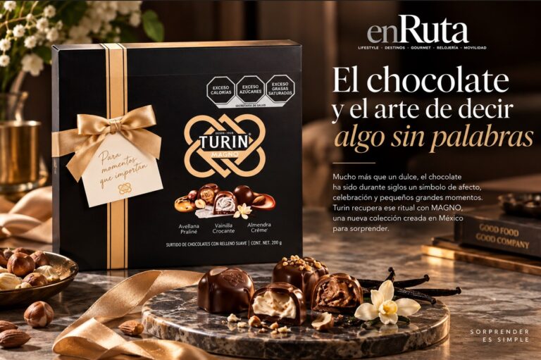 Turin MAGNO chocolates premium creados en México para regalar.