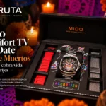 Mido Multifort TV Big Date Día de Muertos con calavera y alebrijes