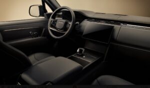 Range Rover SV Black interior