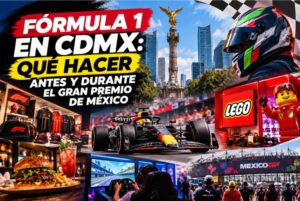 Experiencias de Fórmula 1 en Ciudad de México, desde exhibiciones y simuladores hasta actividades para aficionados.