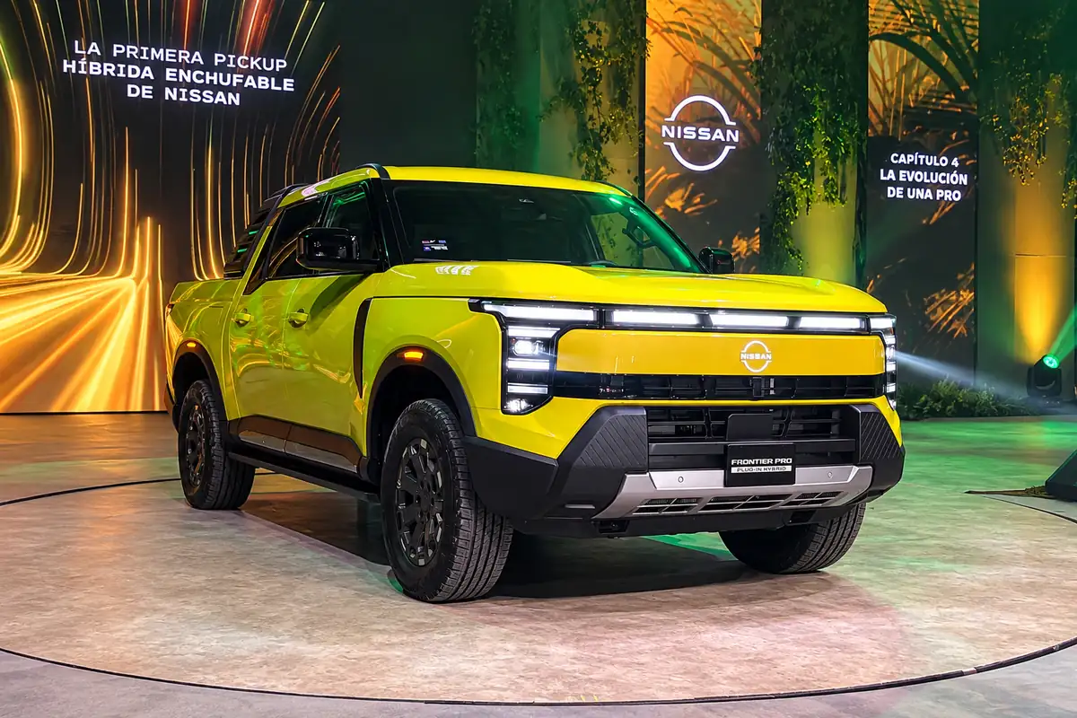 Nissan Frontier PRO PHEV híbrida enchufable presentada en México